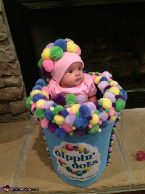 dippin dots creative baby halloween costume idea