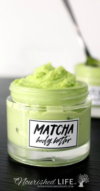 Soothing DIY Green Matcha Body Butter