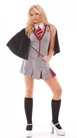 Womens Harry Potter Hermione Granger Fancy Dress Costume Size 6-8