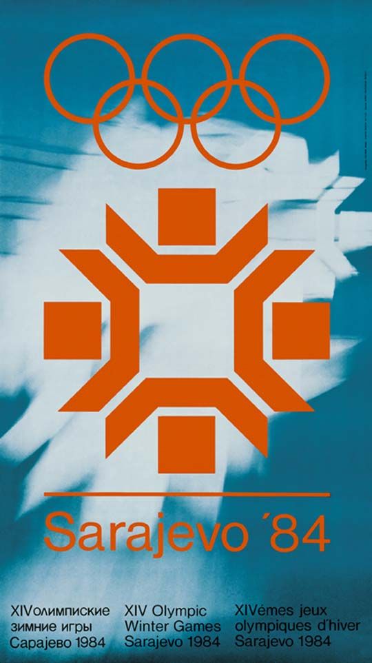 Winter Olympics 1984 Sarajevo Yugoslavia Artists Cedomir