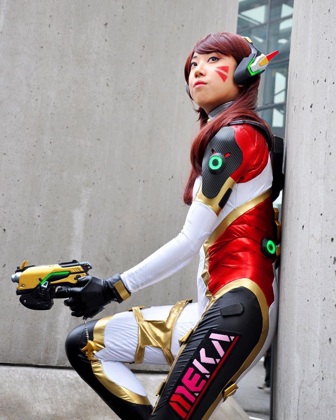 Carbon fiber dva cosplay Carbon fiber dva cosplay
