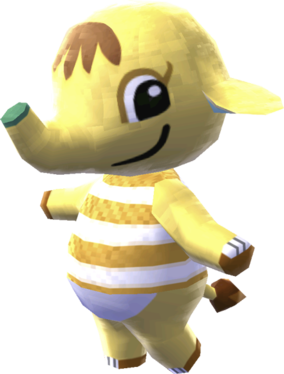 animal crossing elephant new horizons