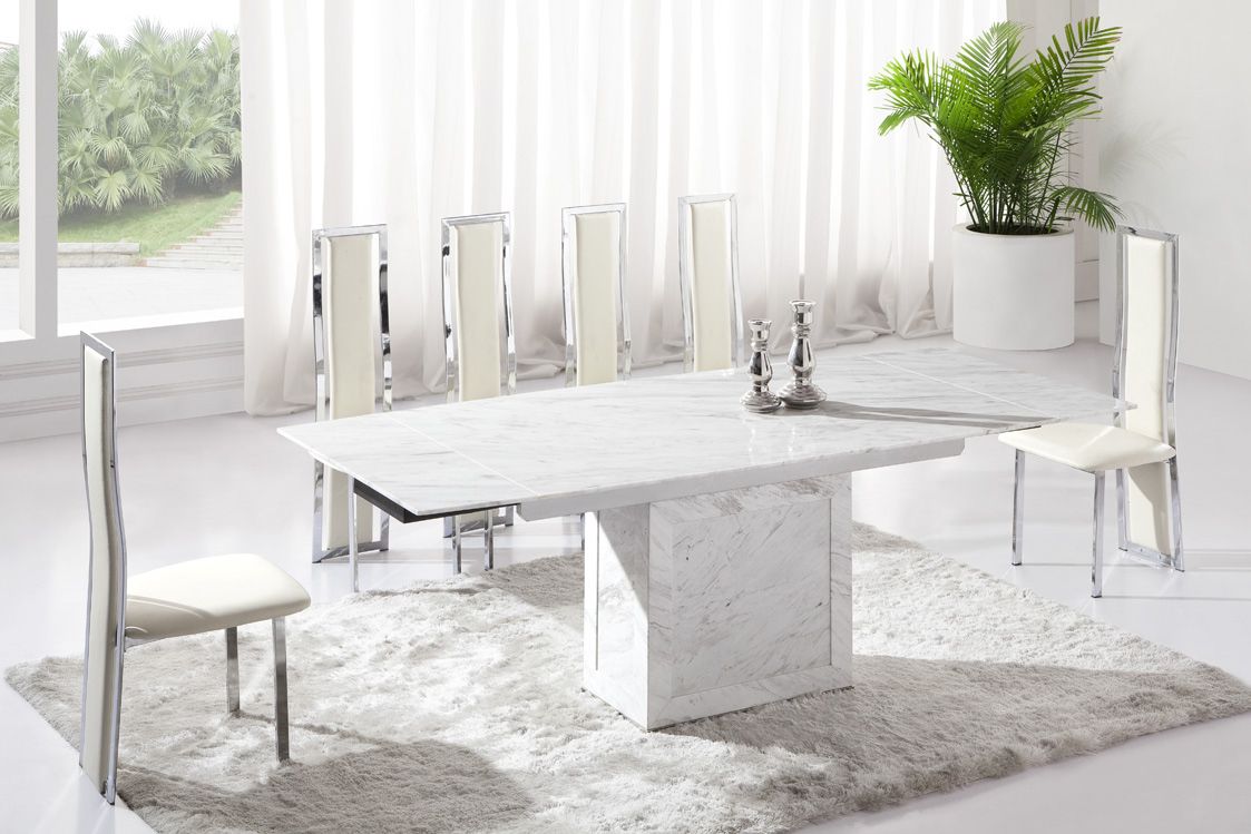 Pin By Rahayu12 On Interior Ogi White Dining Room Table Solid Marble Dining Room Table Cool Storage Furniture Check More At Http