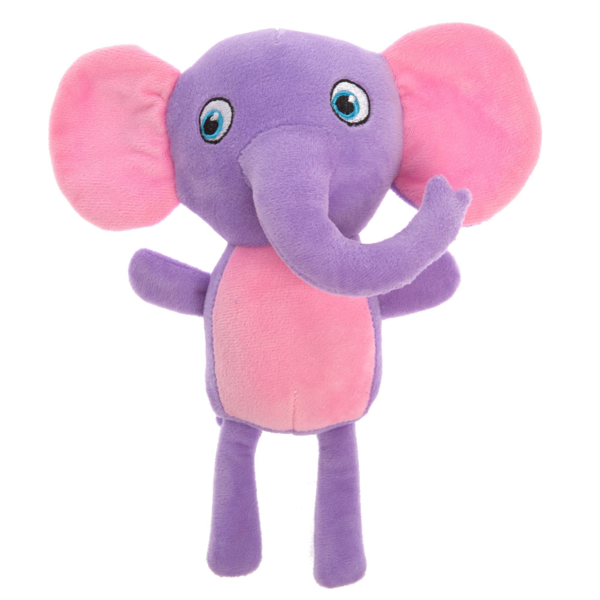 Grreat Choice Spring Elephant Dog Toy Plush Squeaker Plush