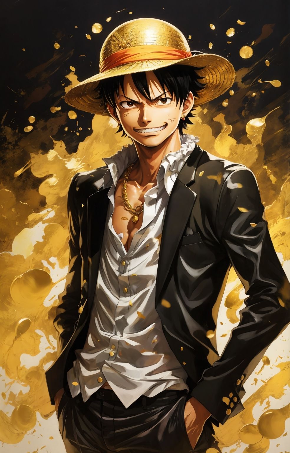 Monkey d luffy new look a blazer and a smile luffy outfits luffy