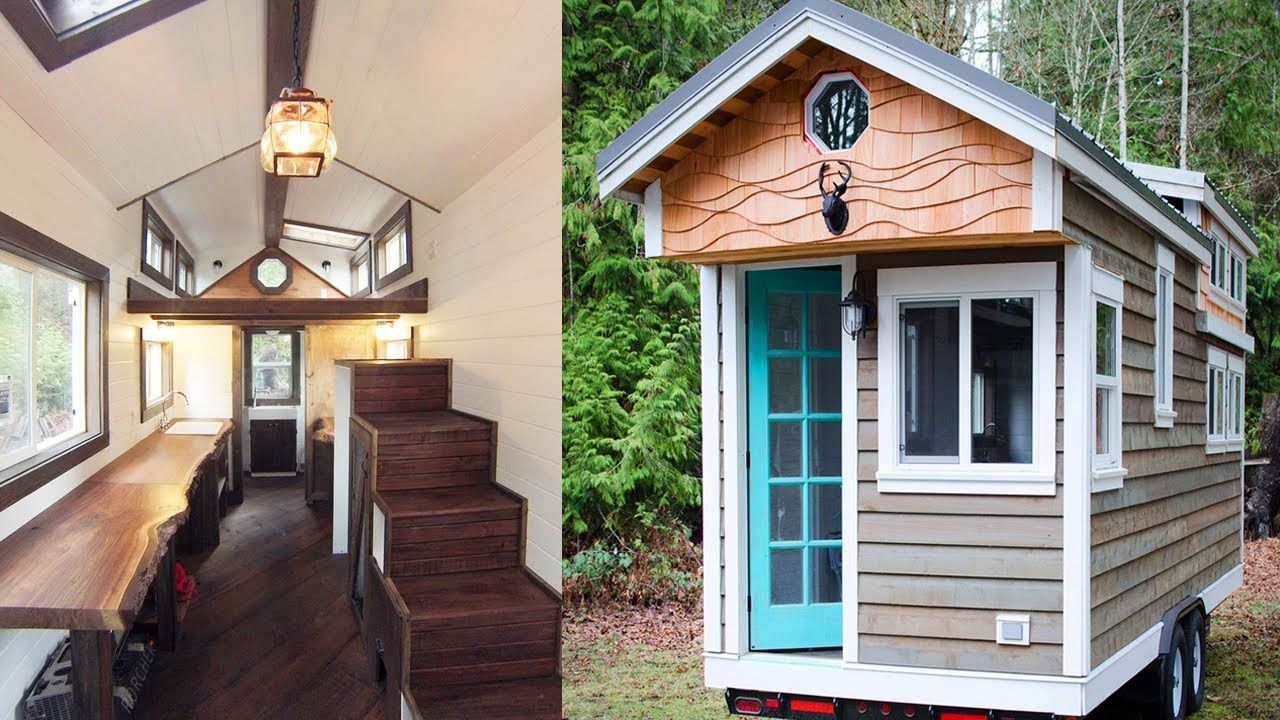 Rewild Tiny House on Wheels in Vancouver Island | Tiny House Design ... Rewild Tiny House on Wheels in Vancouver Island | Tiny House Design ...