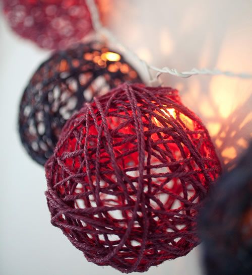 Decorazioni per lalbero di natale fai da te: palline create con ... Decorazioni per l albero di natale fai da te