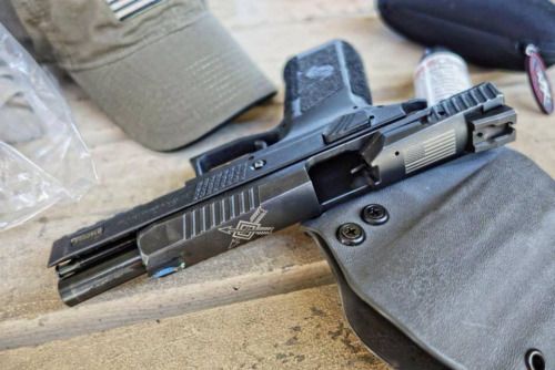 mike pannones personal cz p09 cajun gun works trigger job dawson cajun gun works p09