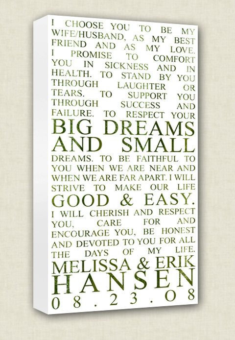 Wedding Vows I Like These A Lot Better Than The Traditional Ones Wedding Vow Art Wedding Vows Vows