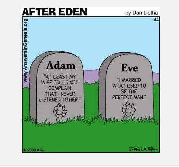 Adam & Eve's tombstones | Adam and eve, Memes, Humour Adam & Eve's tombstones | Adam and eve, Memes, Humour