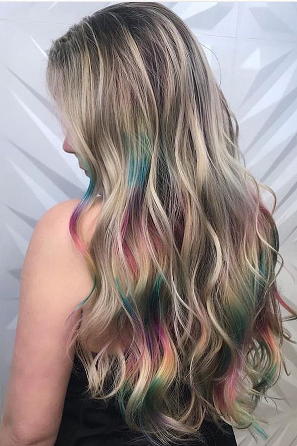 Unicorn Rainbow Hair: Are you looking for a special, colorful hair