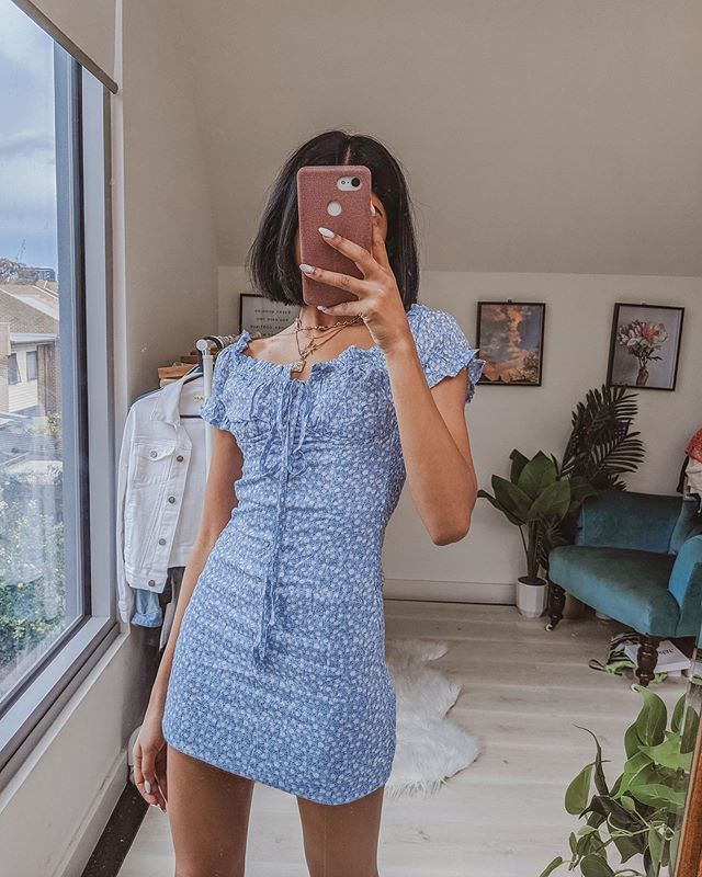 Bambi Dress / Blue Bambi Dress / Blue