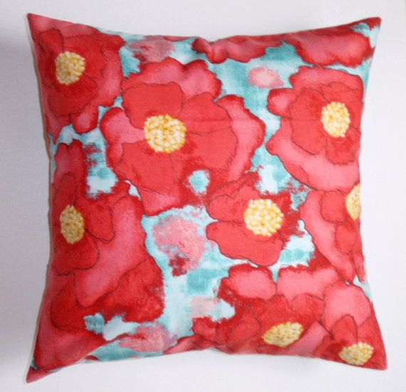 Throw Pillow Cover 40X40 Laura Gunn's Worn Poppy Toss Pillow Custom Poppy Floral Decorative Pillows Throw Pillow Cover 40X40 Laura Gunn's Worn Poppy Toss Pillow Custom Poppy Floral Decorative Pillows