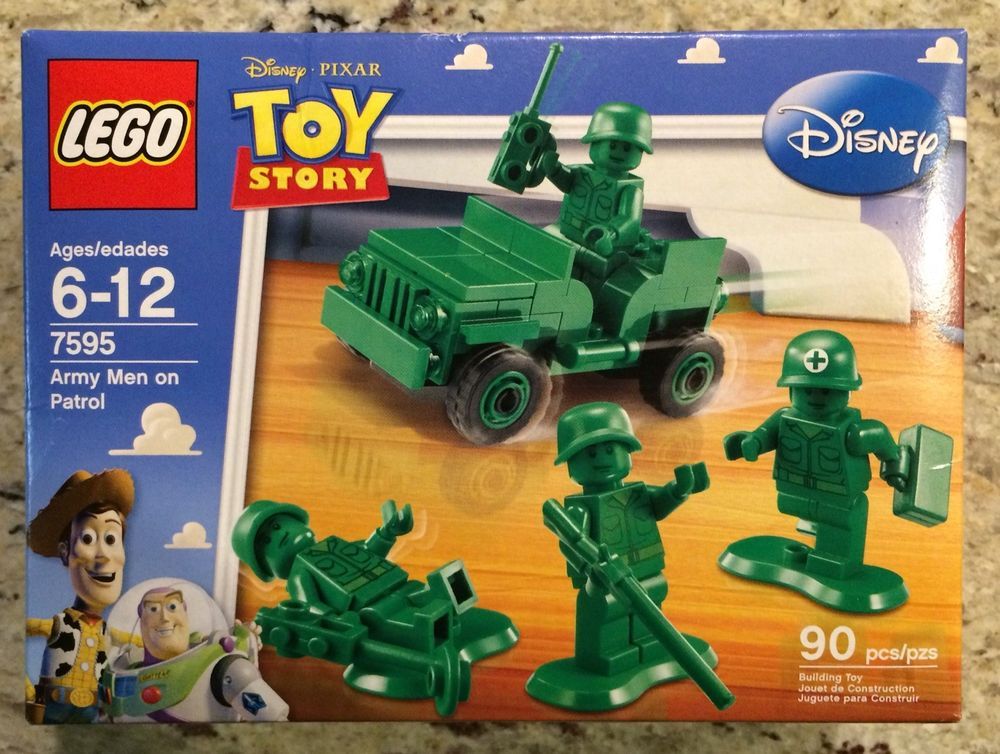 7595 ARMY MEN ON PATROL toy story LEGO new sealed legos set retired disney 2 3