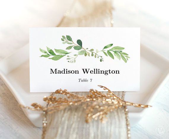 Escort Card Templates Escort Card Templates