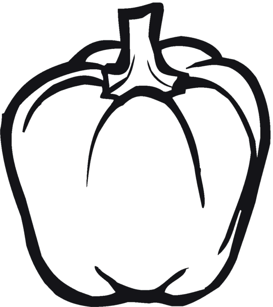 Vegetable Coloring 15 Vegetable Coloring Pages Stuffed Green Peppers Fruit Coloring Pages