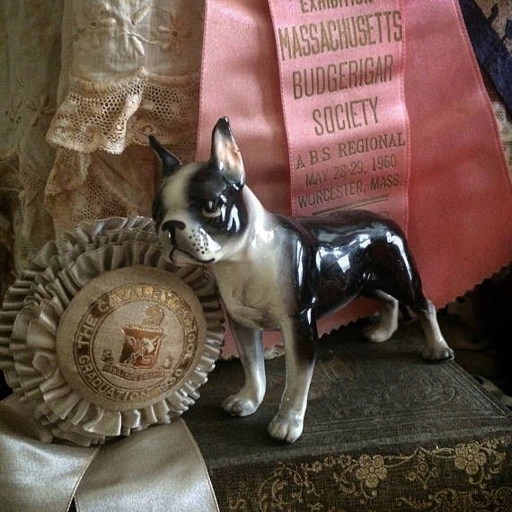 Ok This Is The Cutest Ceramic Vintage French Bulldog I Have Ever