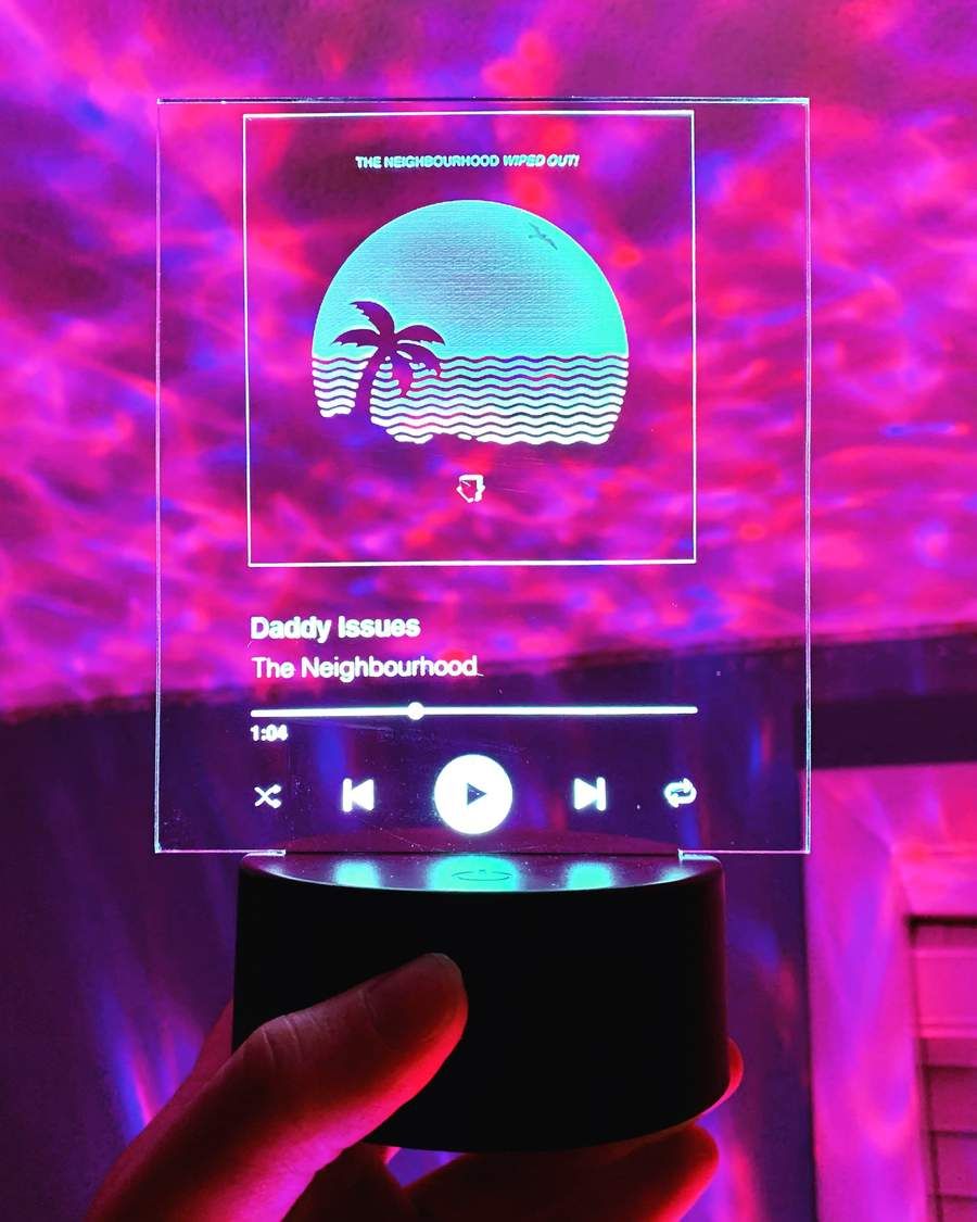 Custom Album Cover Night Light Custom Album Cover Night Light