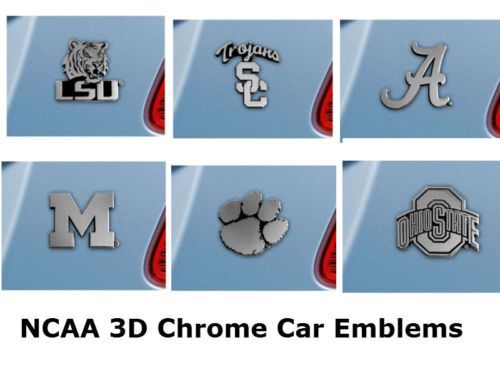 NCAA Chrome Automobile Emblem