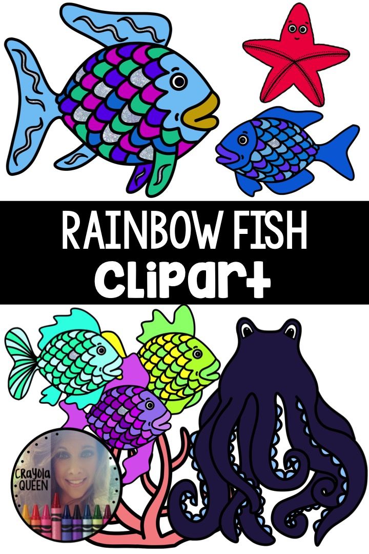 Rainbow Fish Clipart Fish clipart, Rainbow fish, Clip art Rainbow Fish Clipart Fish clipart, Rainbow fish, Clip art