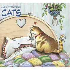 Gary Patterson Cats 2014 Wall Calendar Crazy Cats Cat Art Gary Patterson gary patterson cat wall calendar 2021