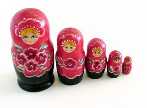 Muebles botón porcelana babuschka muñeca de madera rusa matrioska cajones mango