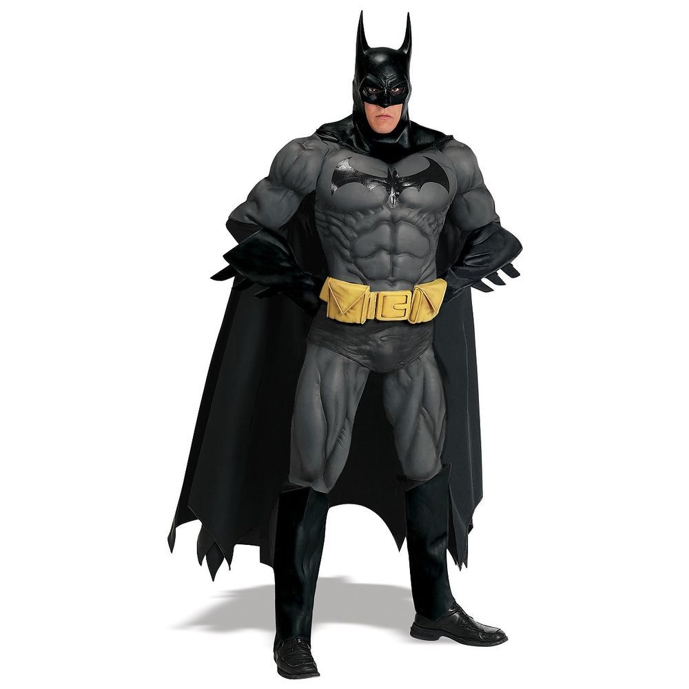 Batman Costume Adult Superhero Halloween Fancy Dress