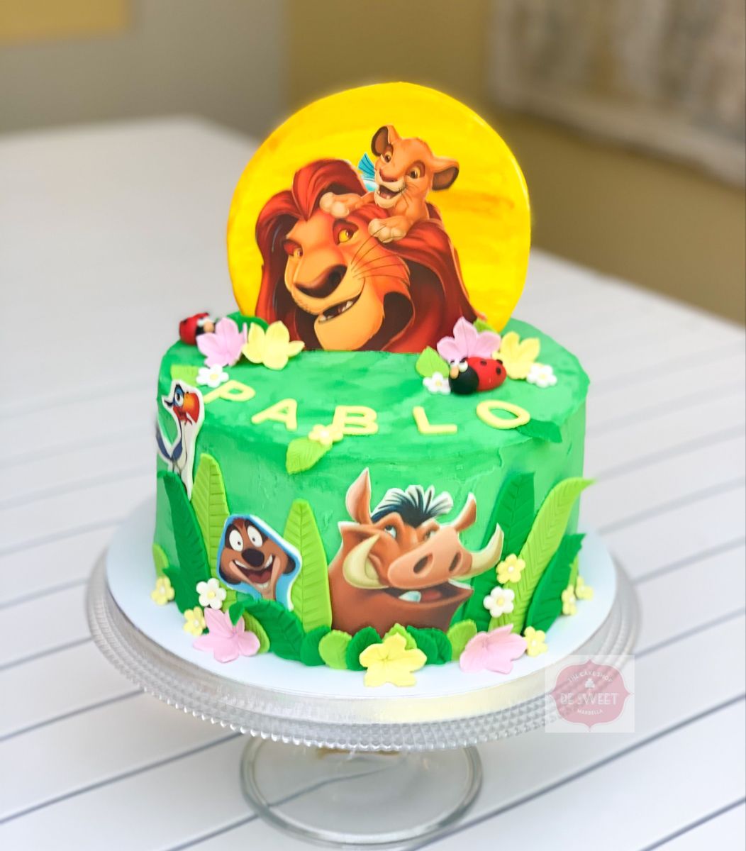 Lion king cake Feste di nascita, Torte, Ricette dolci