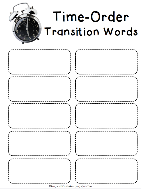 Time order essay