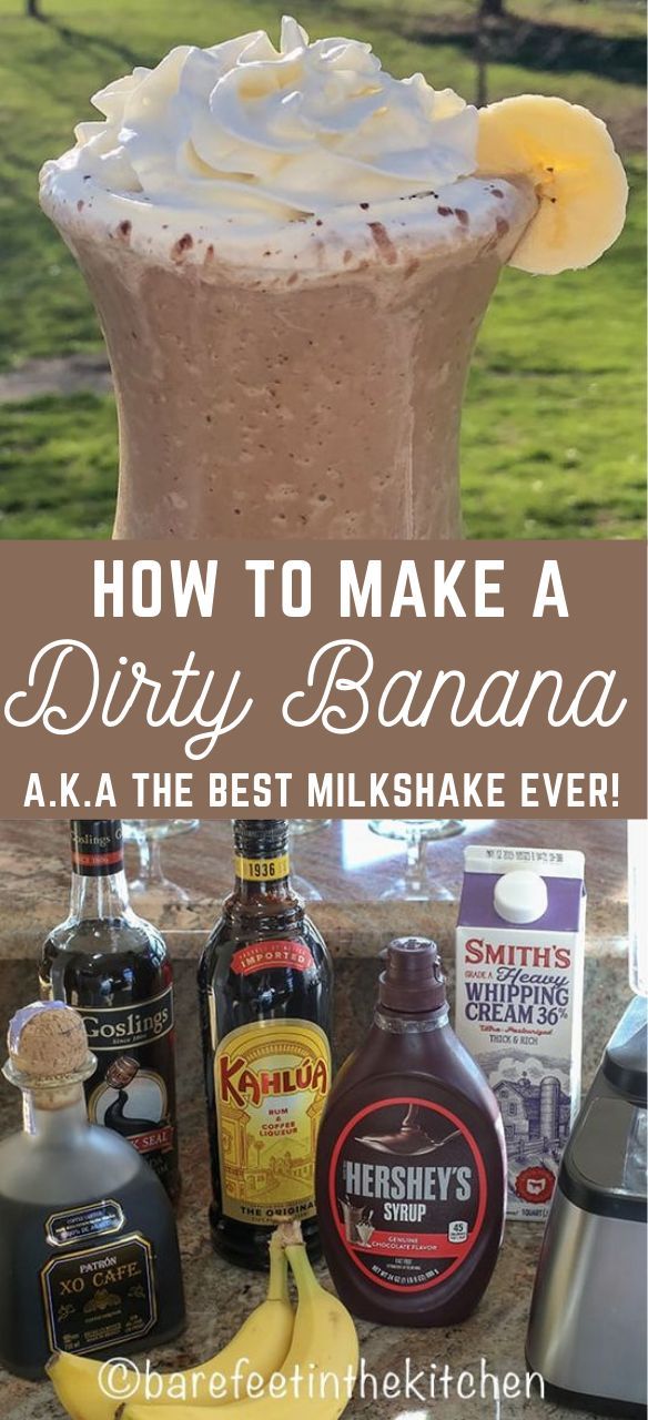 Dirty Banana Recipe #drink #cocktail