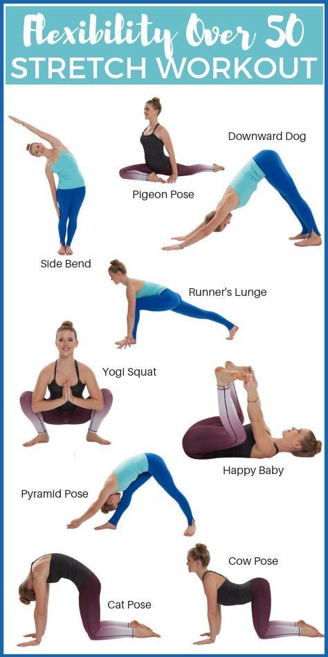 Aging just doesn't have to mean losing flexibility. Use these tips and stretches to regain flexibility at any age! #flexibility #stretching #stretchworkout #aging Yoga Fitness, Fitness Workout For Women, Health Fitness, Senior Fitness, Fitness Diet, Mens Fitness, Fitness Help, Fitness Exercises, Female Fitness