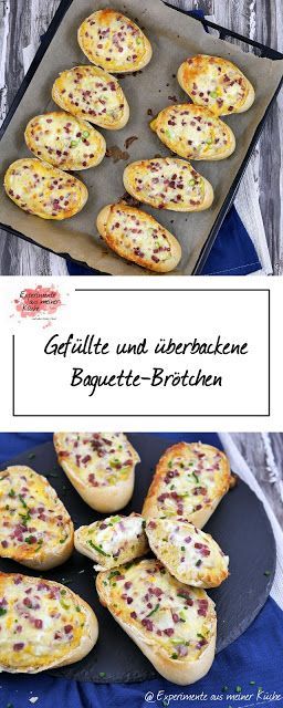 Gefüllte Baguette-Brötchen - Experimente aus meiner Küche #photosites