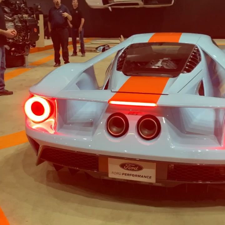 Ford GT exits 2018 #LAAutoShow