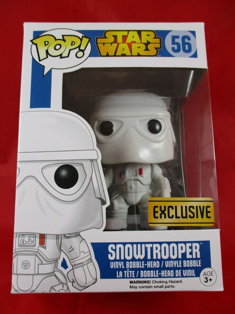 Star Wars Snowtrooper Exclusive Funko Pop Vinyl Figure Bobblehead 56