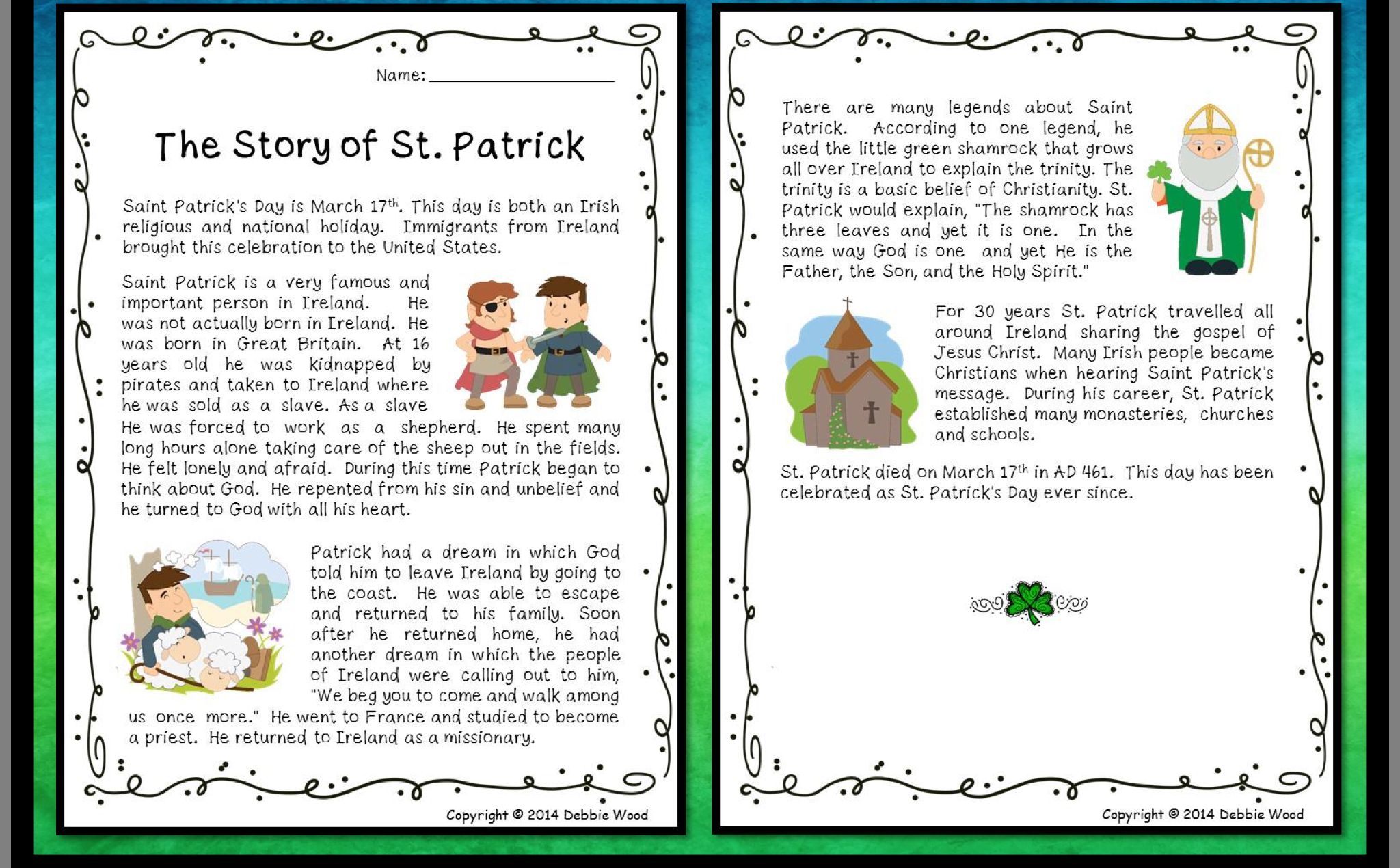 Pin by Ana Amador Piñero on Grade 3/4 | Christianity, St patricks day