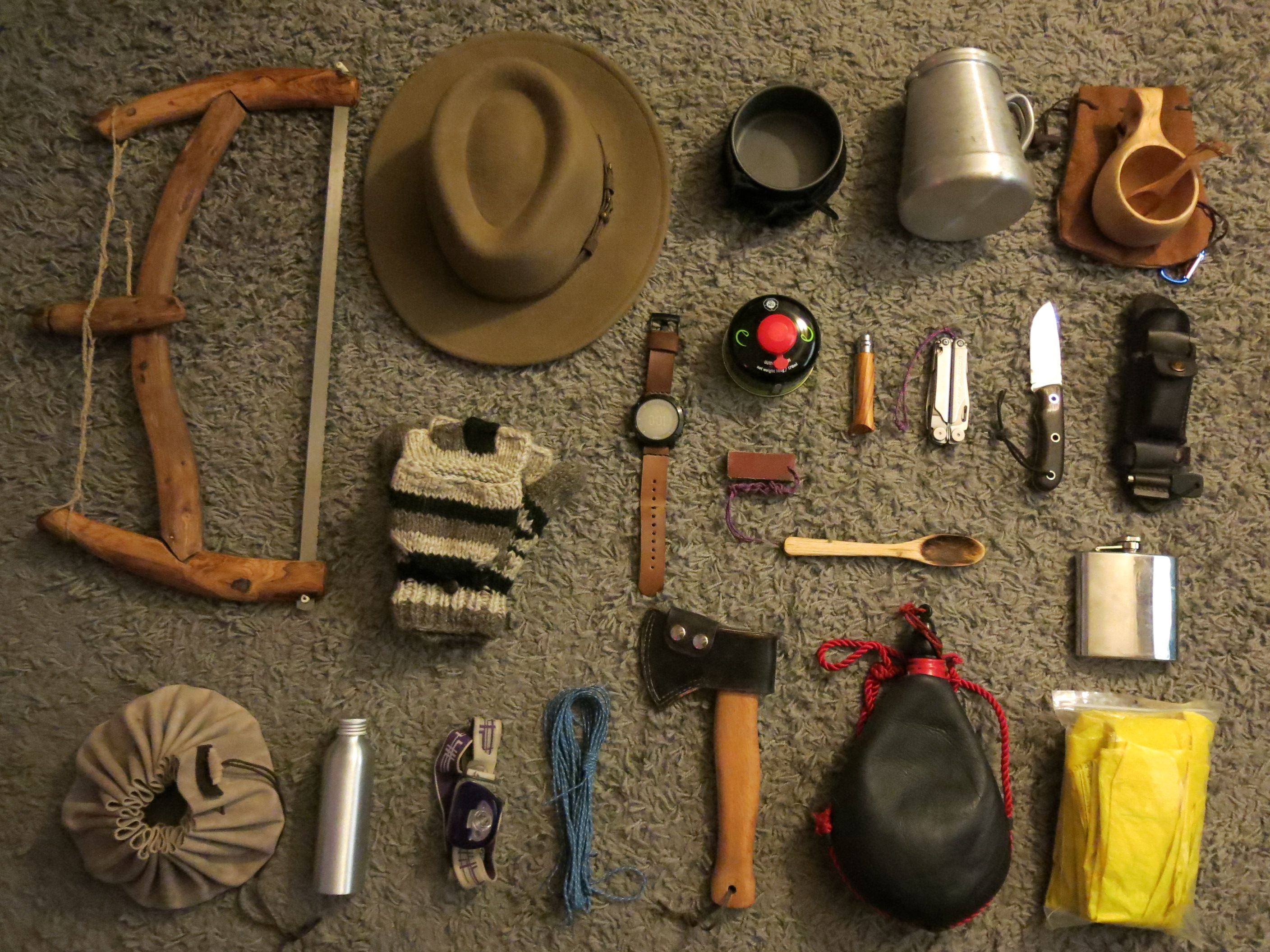 Bushcraft kit  Bushcraft kit, Bushcraft, Camping survival