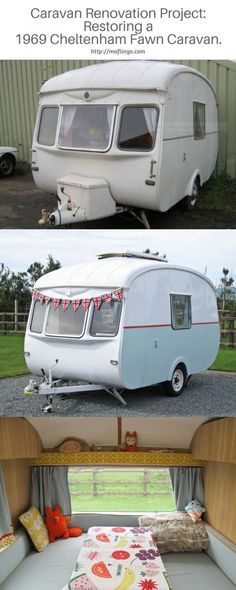 Introducing 'Betsy Squirrel': A 1969 Cheltenham Fawn Caravan restoration.