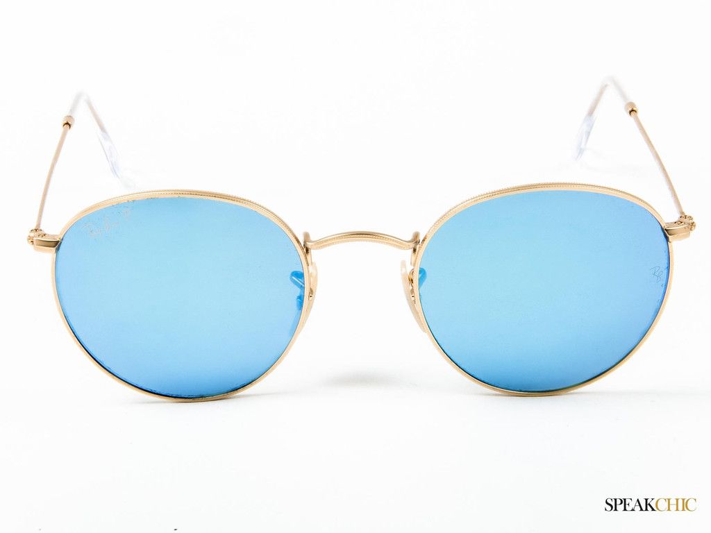 ray ban round metal blau ray ban round metal blau