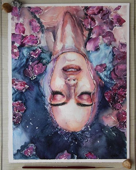 Gcse Art Sketchbook Portraits Paintings 43 Ideas