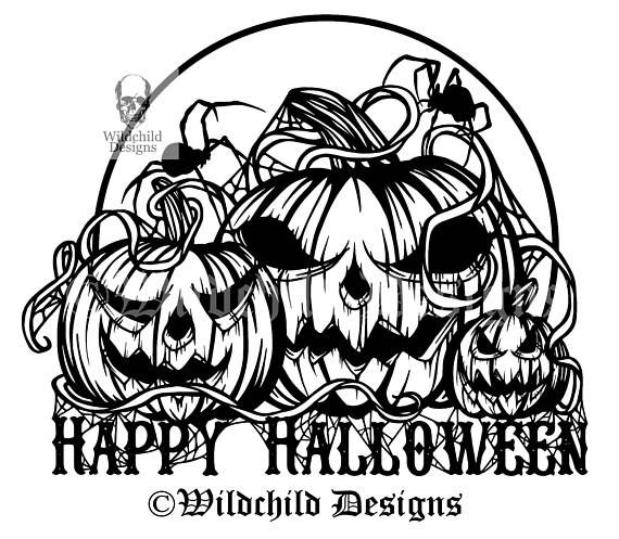 happy halloween pumpkin paper cutting template personal or doing happy halloween templates