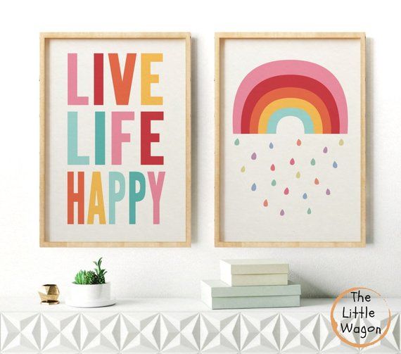 I Love You More Black /& White Bold Kids Play Room Unisex Wall Art Print Decor