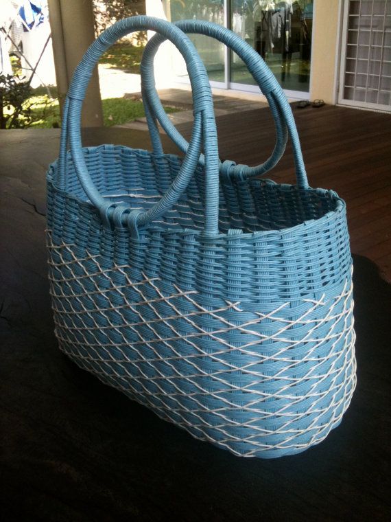 blue basket basket weaving pinterest basket ideas paper