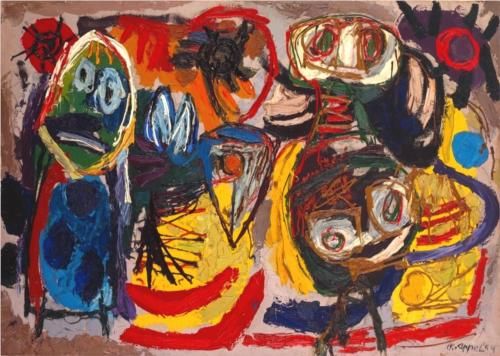 14 Karel Appel Ideas Cobra Art Art Informel Art Movement