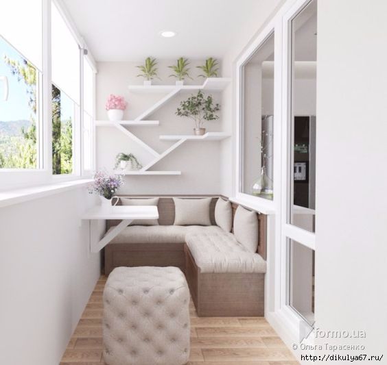41 (564x533, 99Kb) Interior Design Living Room, Room Interior, Living Room Decor, House Interior, Bedroom Decor, Wall Decor, Small Balcony Design, Small Balcony Decor, Diy Balcony