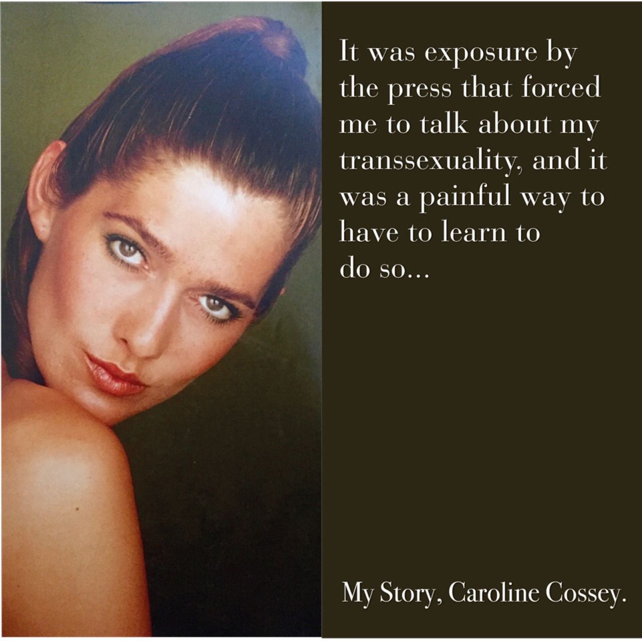 my story by caroline cossey talk me story save my life my story by caroline cossey talk me story save my life