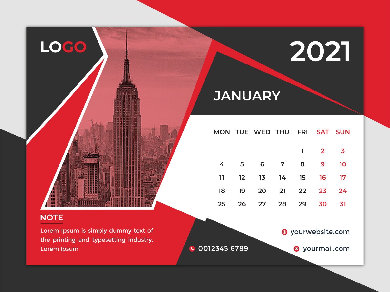 Desk Calendar For 2021 Clean And Minimal Desk Calendar Design In 2020 Desk Calendar Design Desk Calendars Calendar Design new york desk calendar 2021