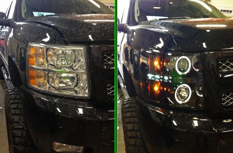 Recon Headlights On A Chevy Silverado Venom Motorsports Automotive Recon Headlights On A Chevy Silverado Venom Motorsports Automotive Customizing Located In Grand Rapids Michigan Financing Available 616 635 2519
