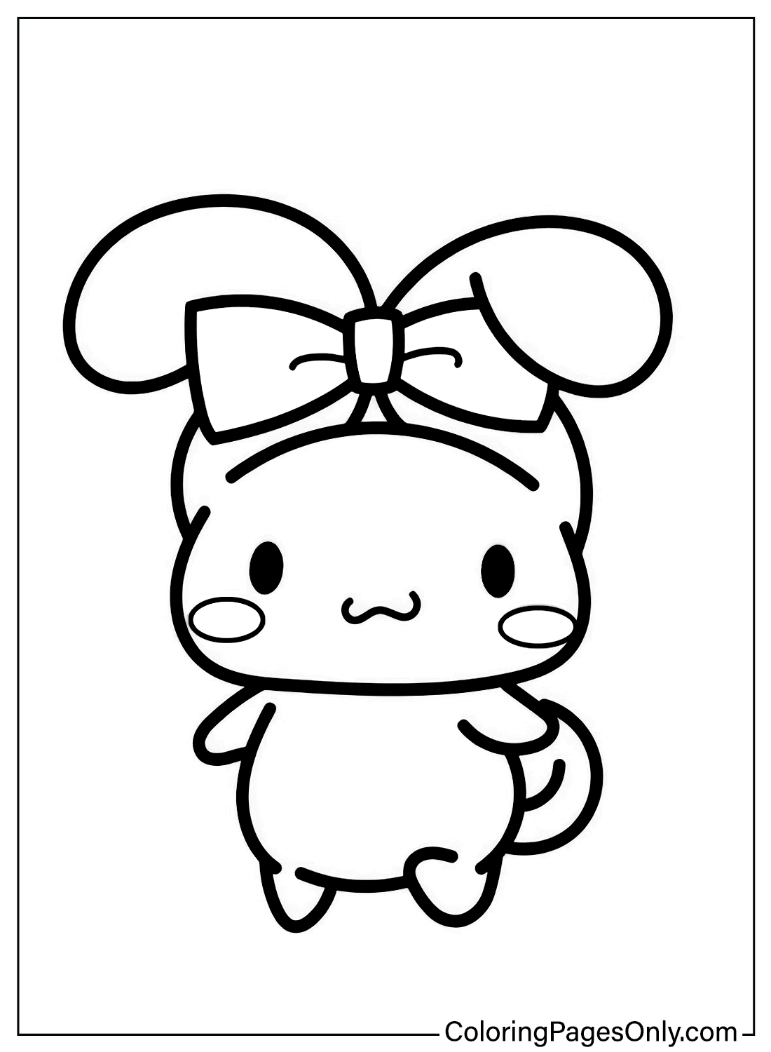 Cinnamoroll Coloring Pages Free - D905c75b4fdcf7be8e7b1f27b9d5f797