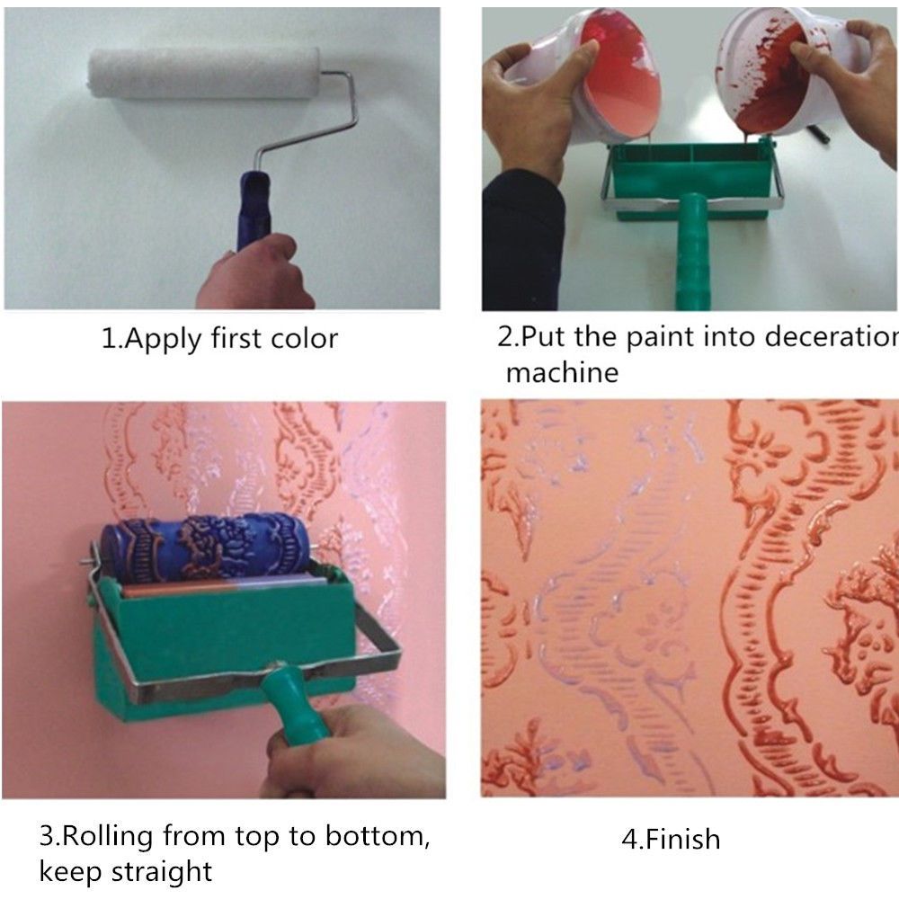 Wall Pattern Painting Roller Painttoolsets Wall Patterns Paint