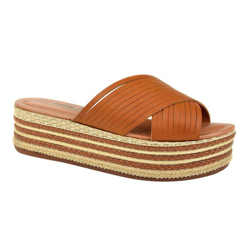 Tamanco Dakota Plataforma Feminino | Sapatos confortáveis, Sandália plataforma, Estilo náutico